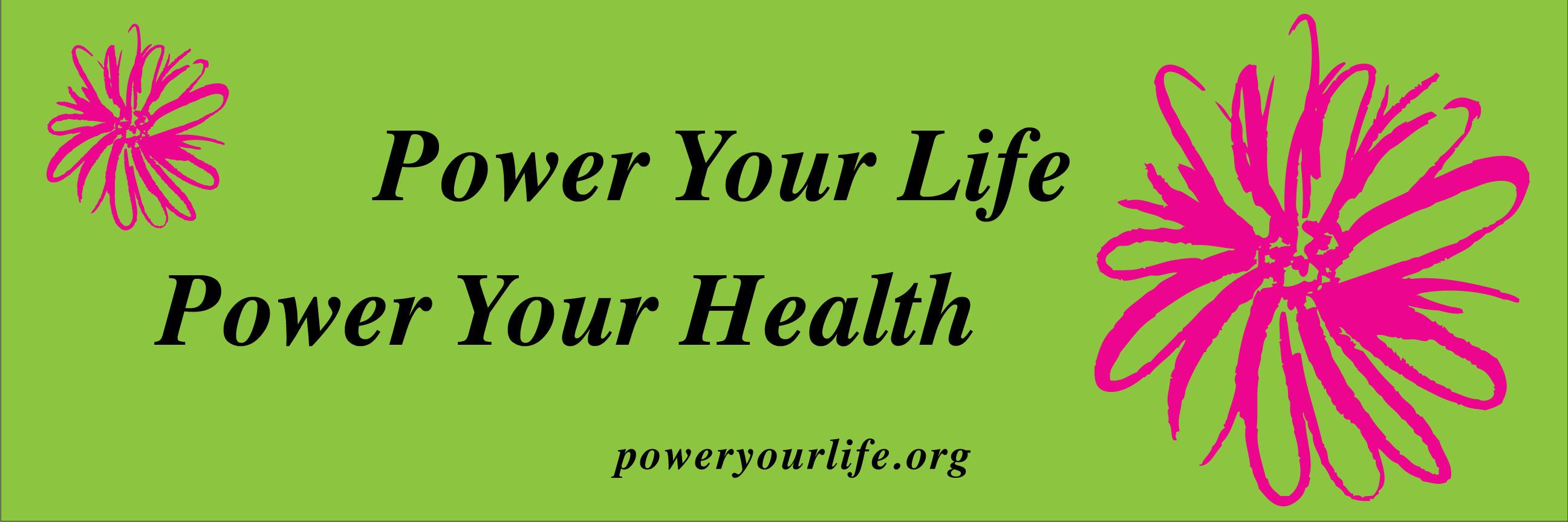 Power Your Life banner
