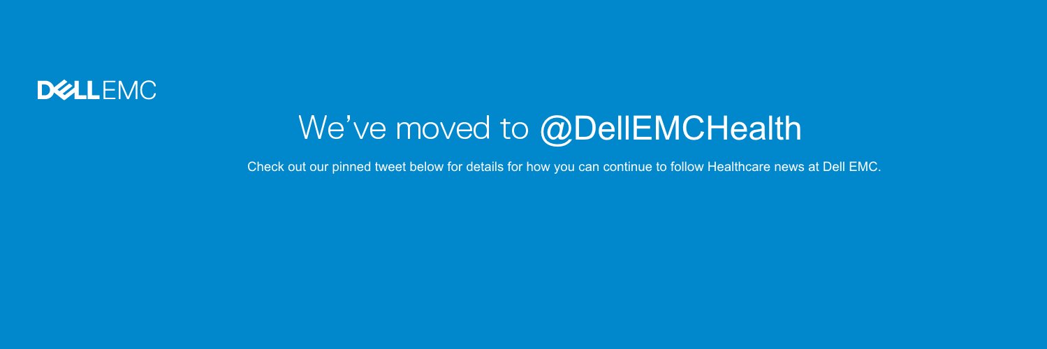 DellEMCHealthIT's profile banner image