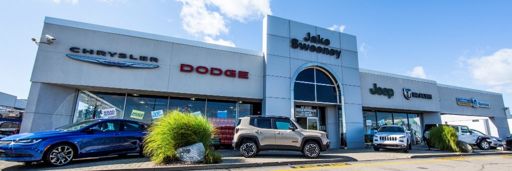 Jake Sweeney Chrysler Jeep Dodge Ram banner