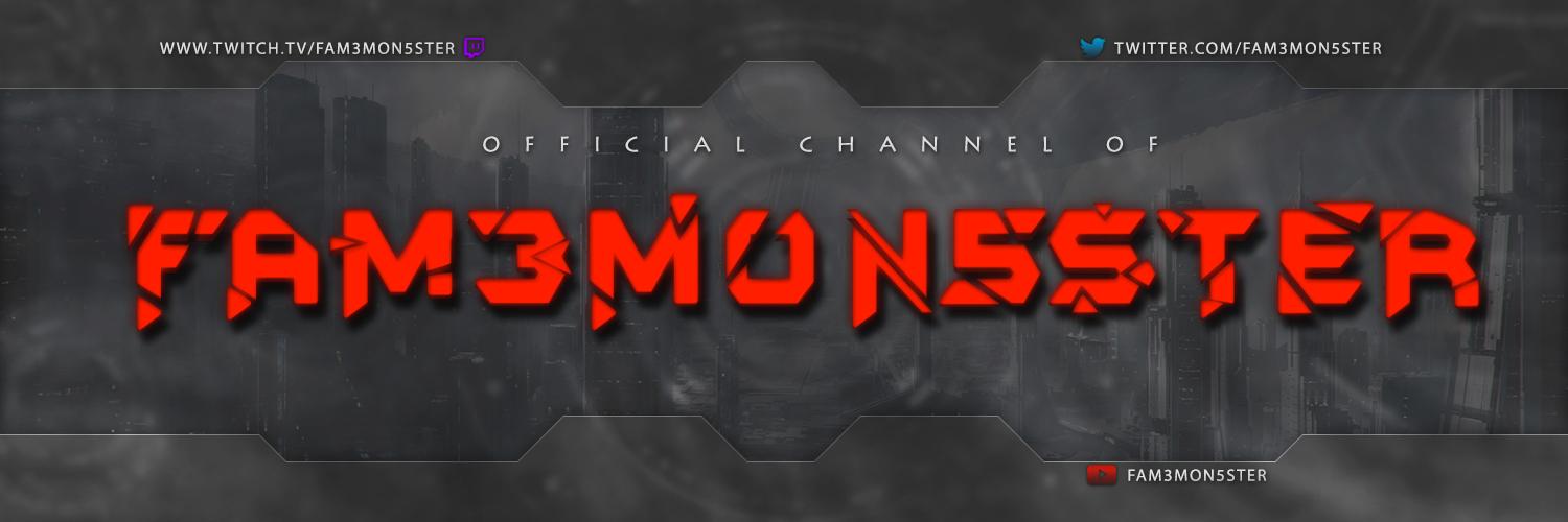 Fam3Mon5steR's profile banner image