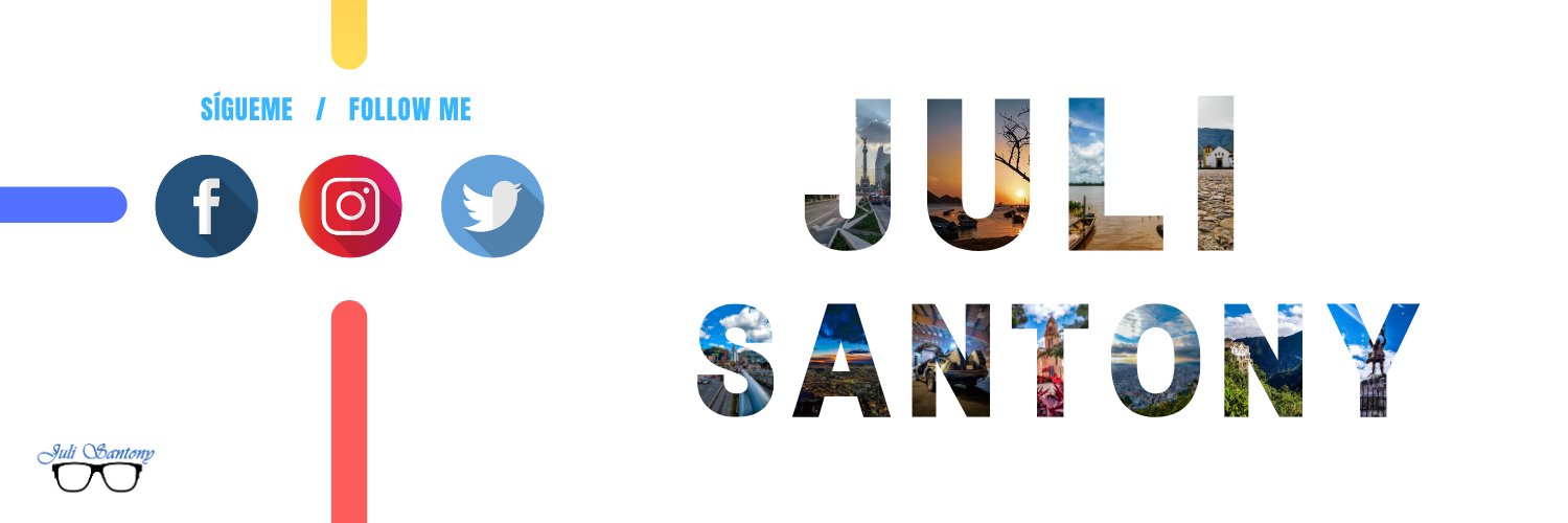 JuliSantony's profile banner image