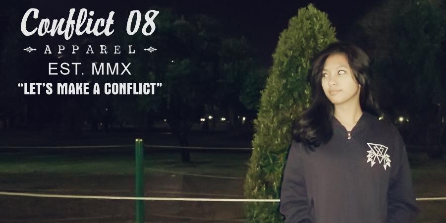 Conflict 08 Apparel banner