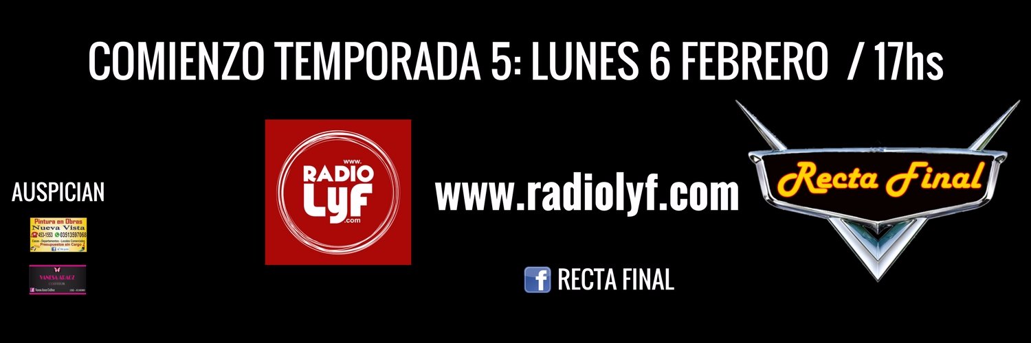 RECTA FINAL banner
