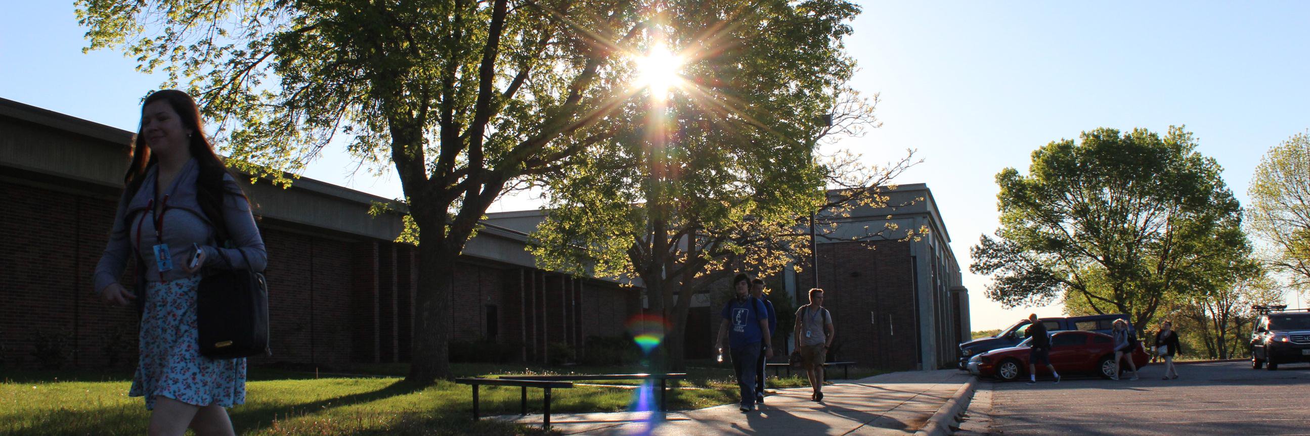Lincoln East High School banner