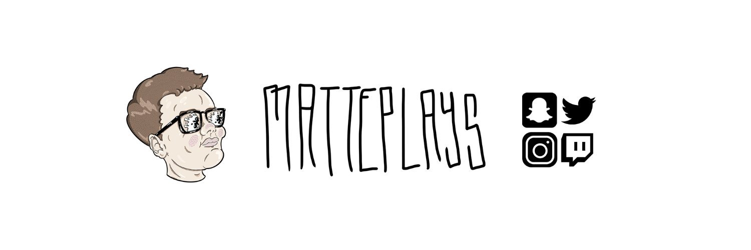 Matte banner