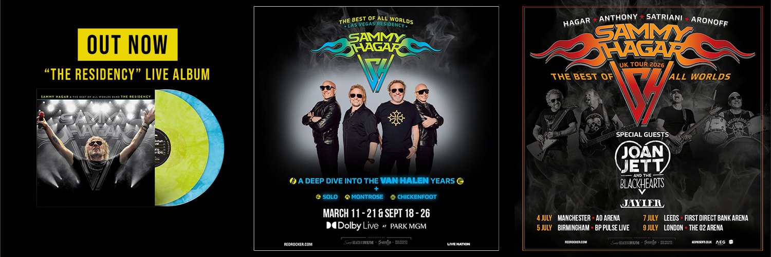 Sammy Hagar banner