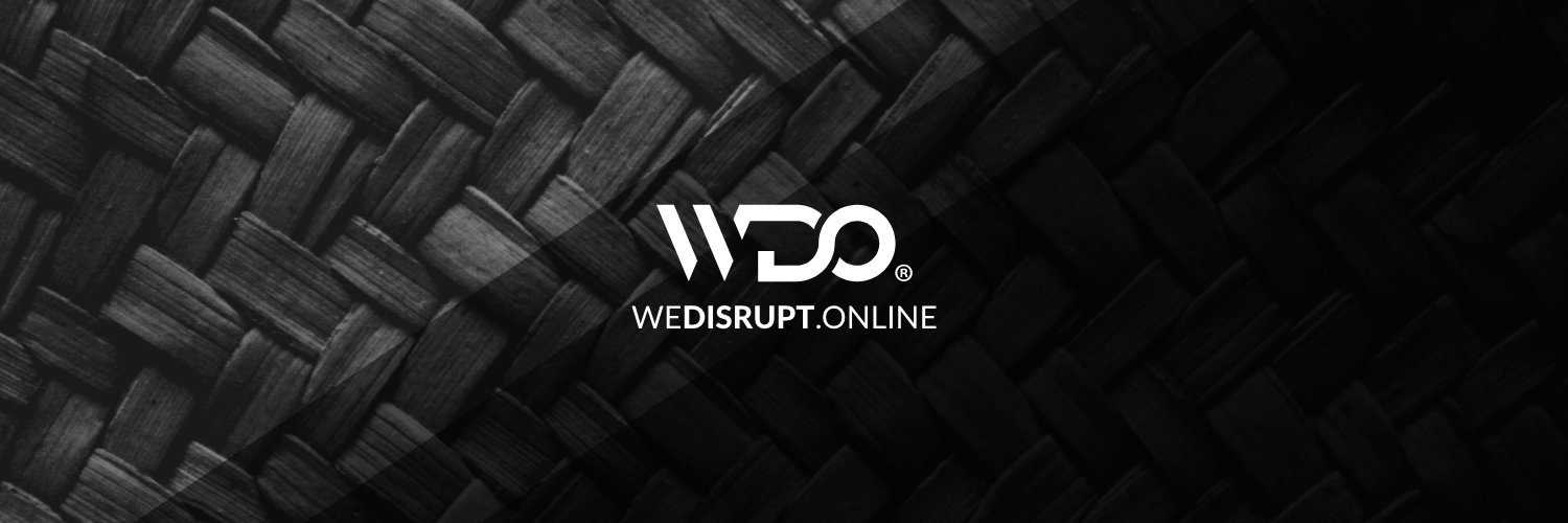 WeDisruptOnline's profile banner image