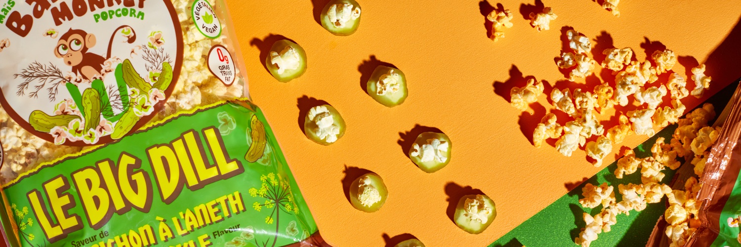 Bad Monkey Popcorn banner