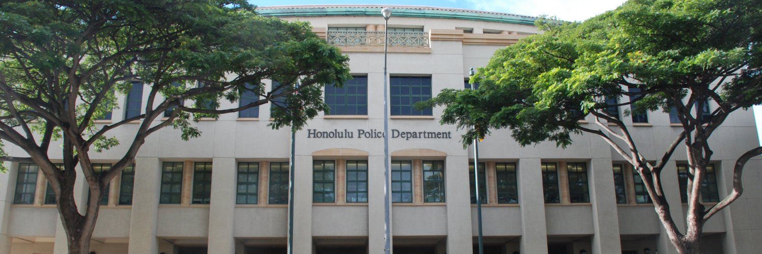 Honolulu Police's banner