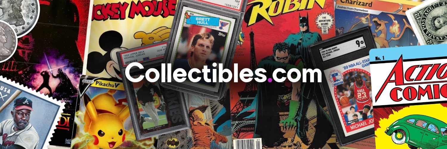 Twitter banner for @Collectibles