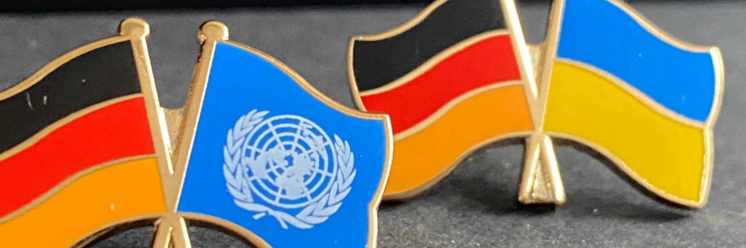 Germany in the United Nations's banner