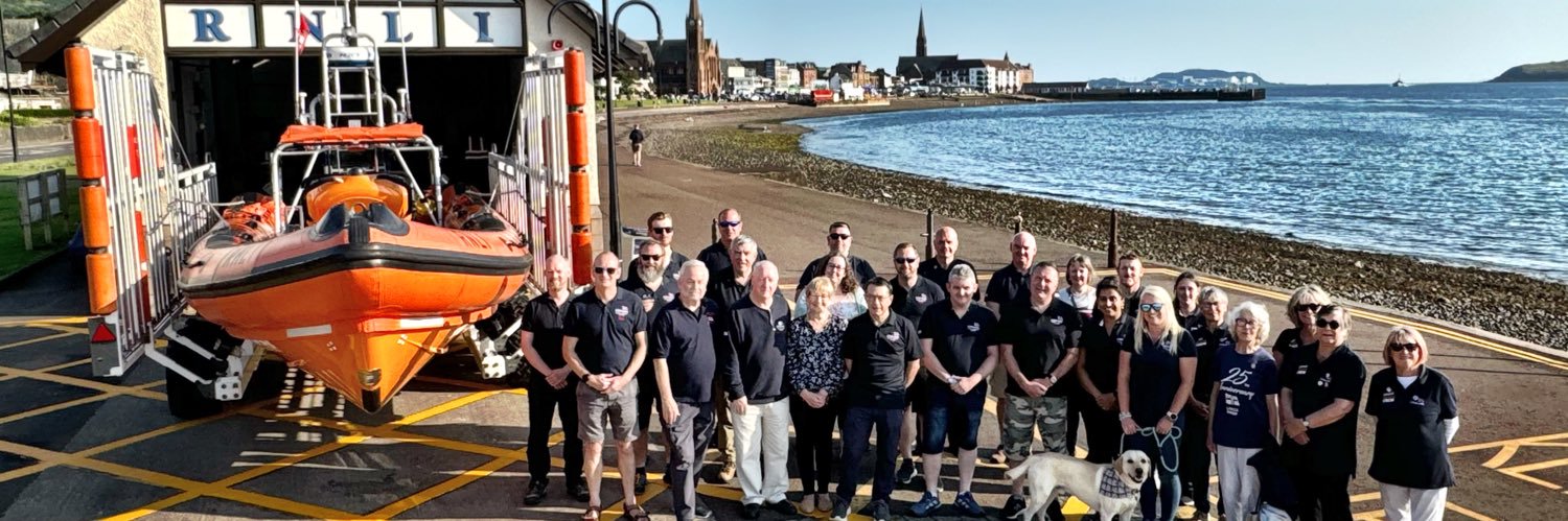 Largs Lifeboat banner