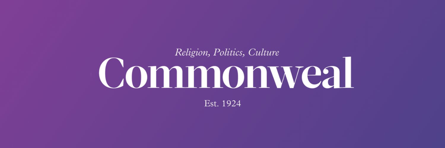 Commonweal Magazine banner
