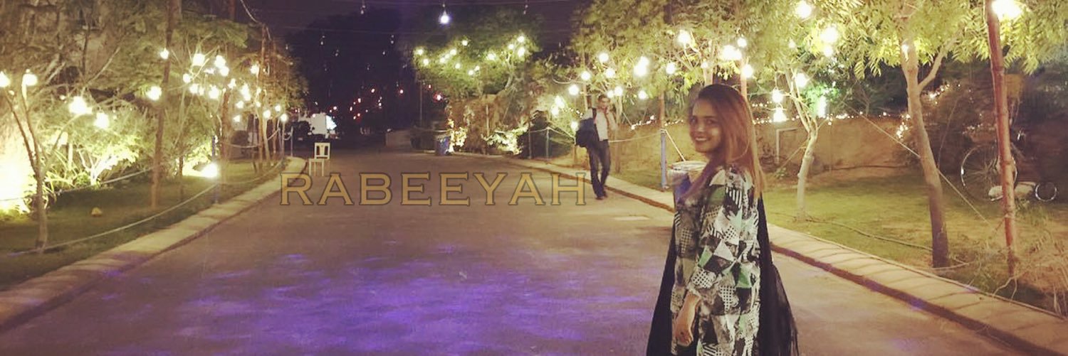 Rabeeyah's profile banner image