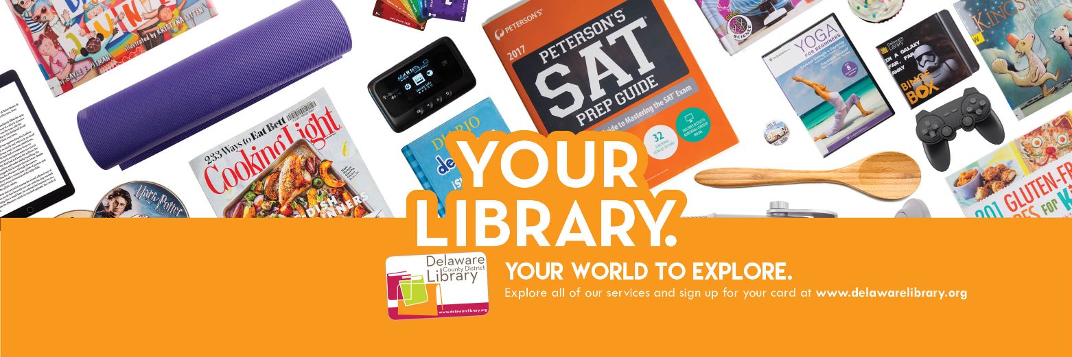 Delaware County District Library banner