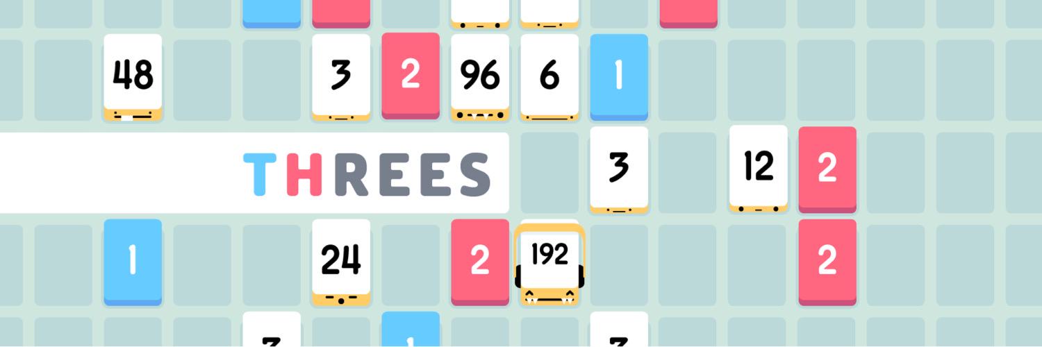 Threes! banner