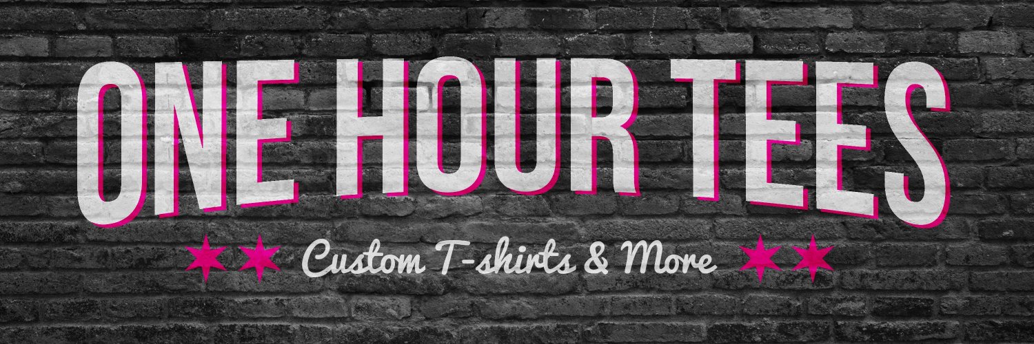 One Hour Tees banner