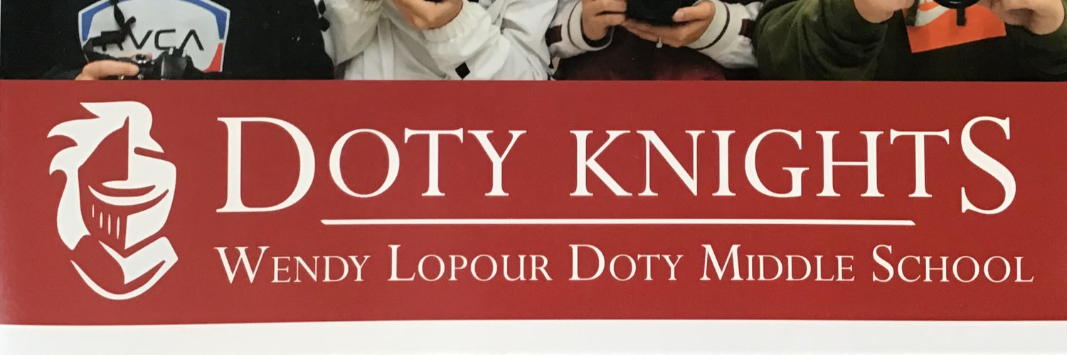 Doty Middle School banner