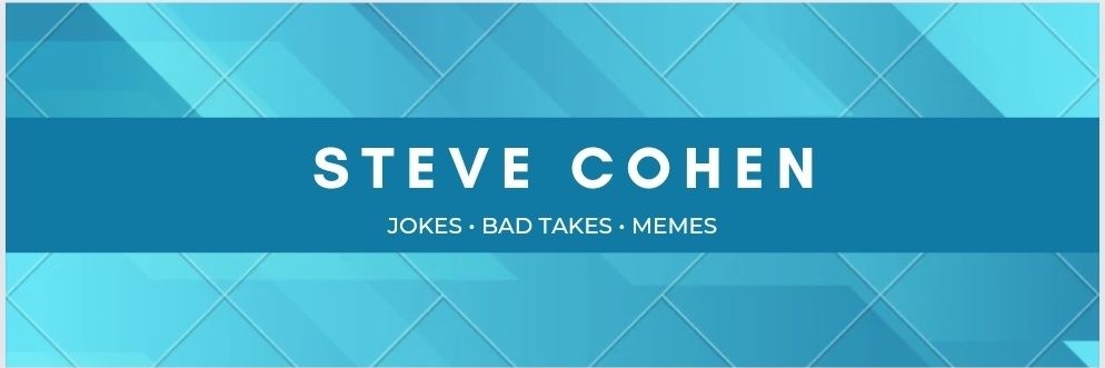 Steve Cohen Standup banner