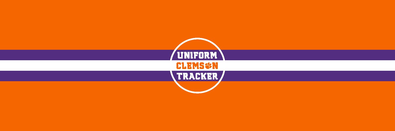Clemson Uniform Tracker banner