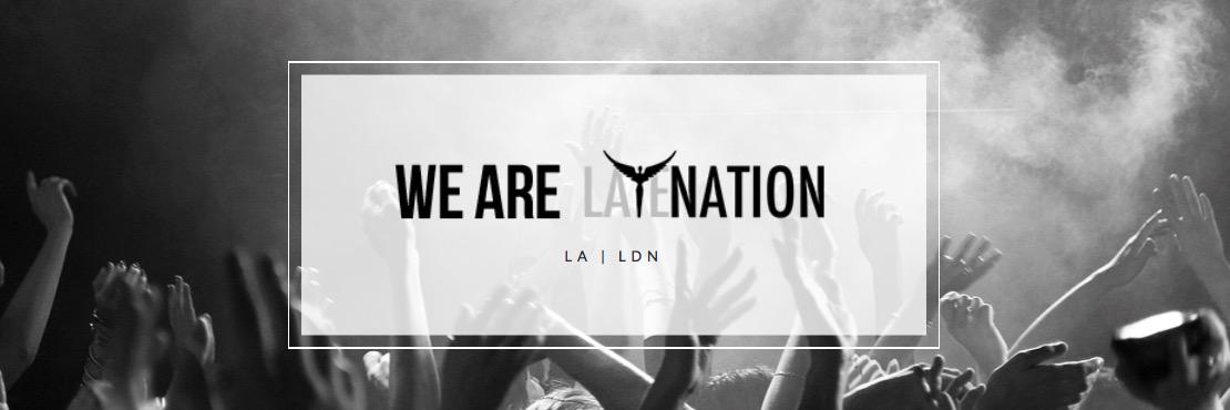 LATENation's profile banner image