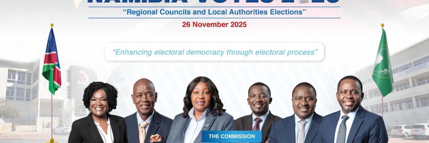 Electoral Commission of Namibia banner