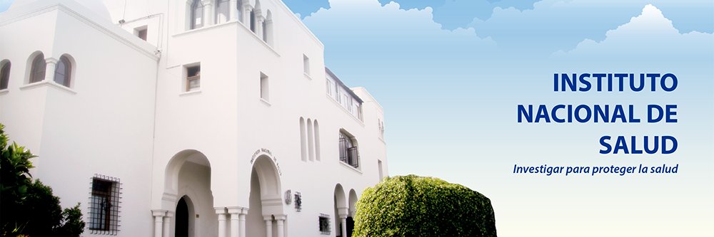 Instituto Nacional de Salud banner