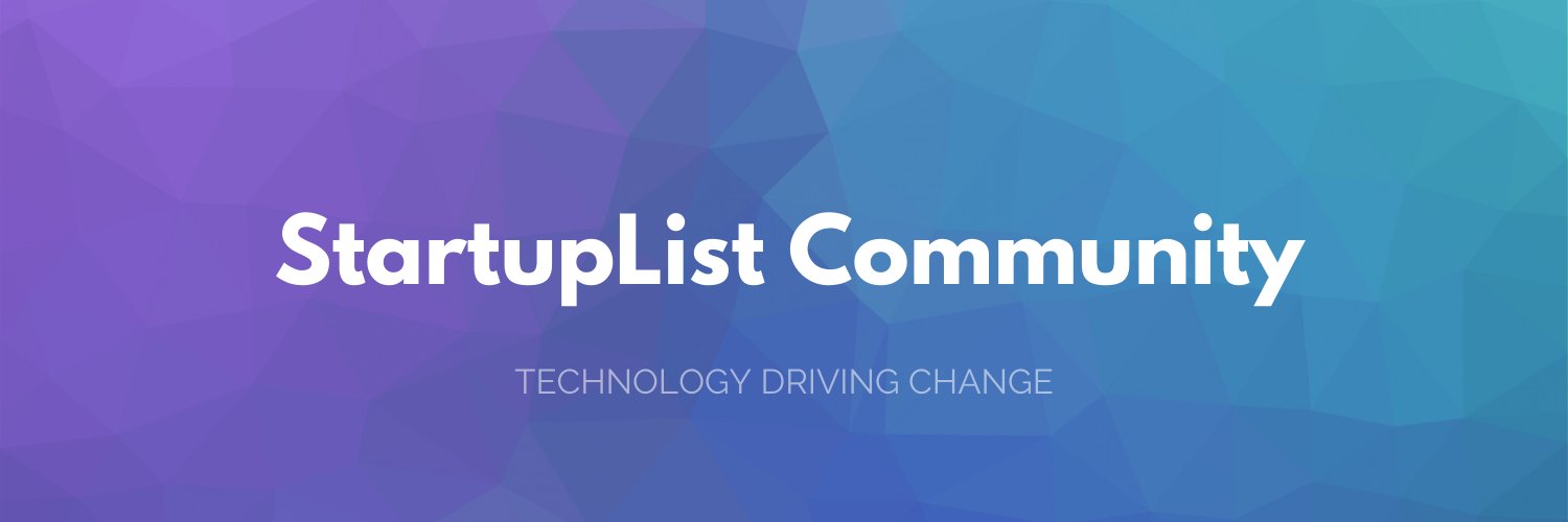StartupList banner