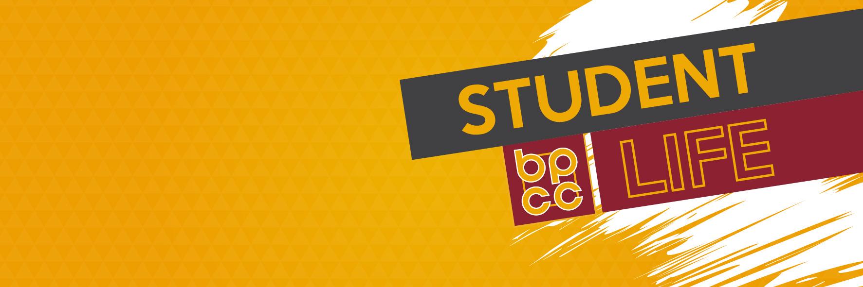 BPCC Student Life banner