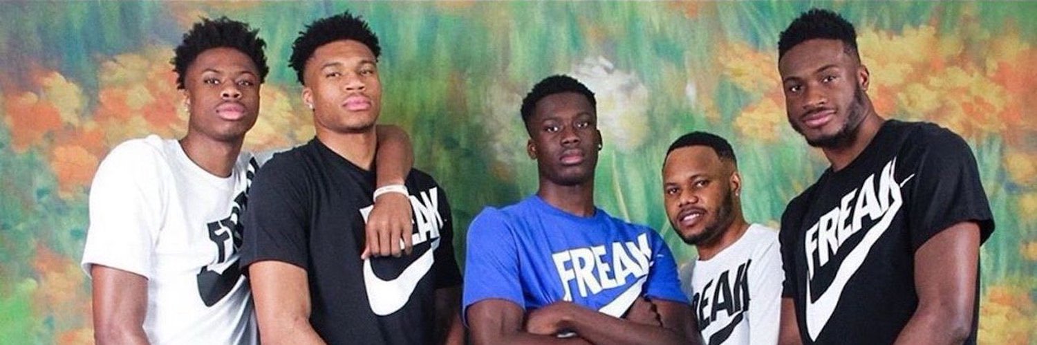 Giannis Antetokounmpo's banner
