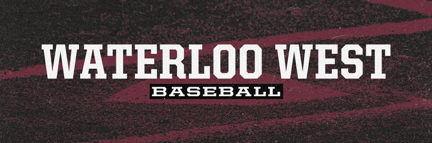 Waterloo West Baseball banner