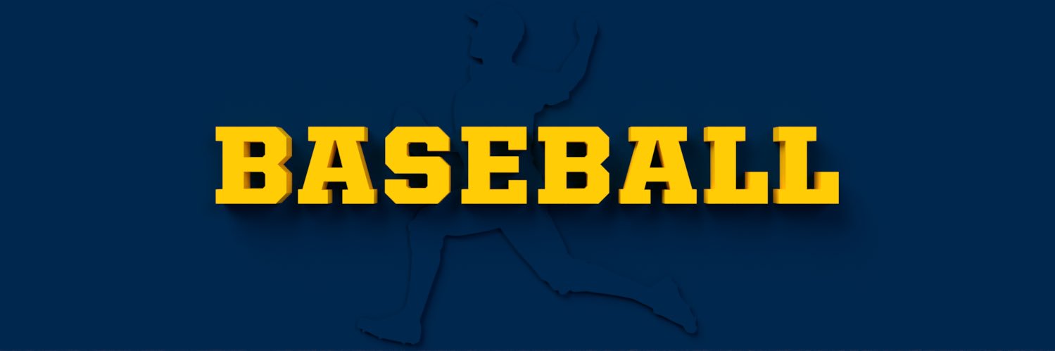 Michigan Baseball's banner