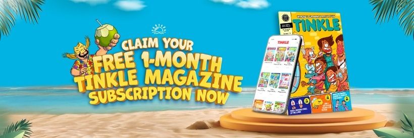 Tinkle Magazine banner