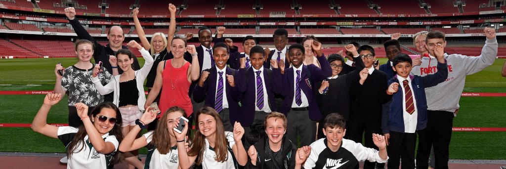 Arsenal Double Club banner