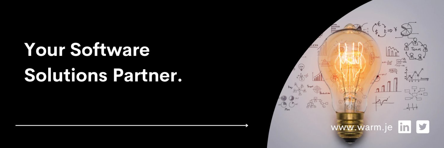 Warm.je banner