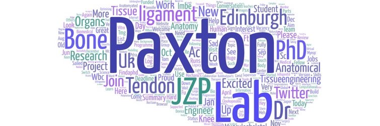 Paxton Lab banner