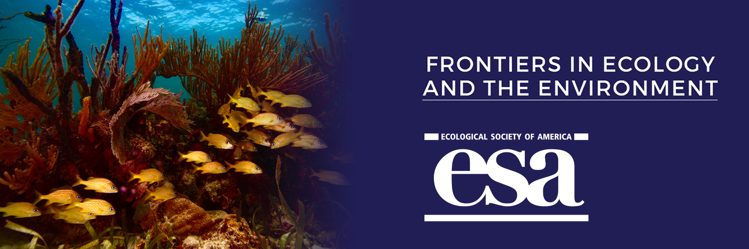 Frontiers in Ecology and the Environment banner