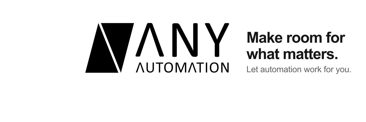 AnyAutomation's profile banner image