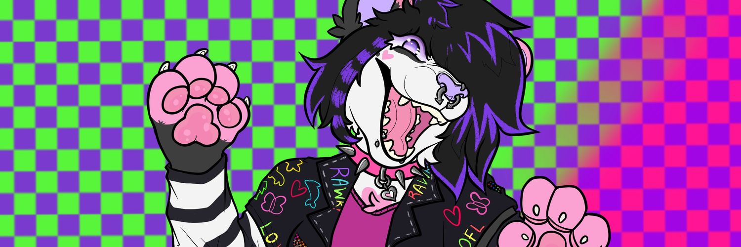 PandaPuppyRaver!!🏳️‍⚧️ banner