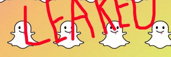 Leaked Snapchats Profile Banner