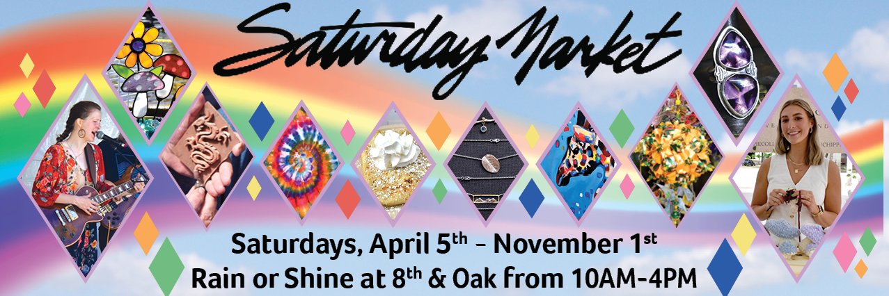 Eugene Saturday Market banner