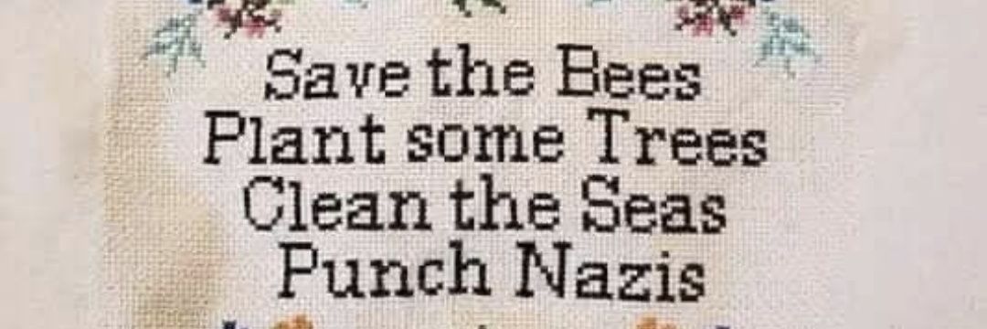 Canadian Protest banner