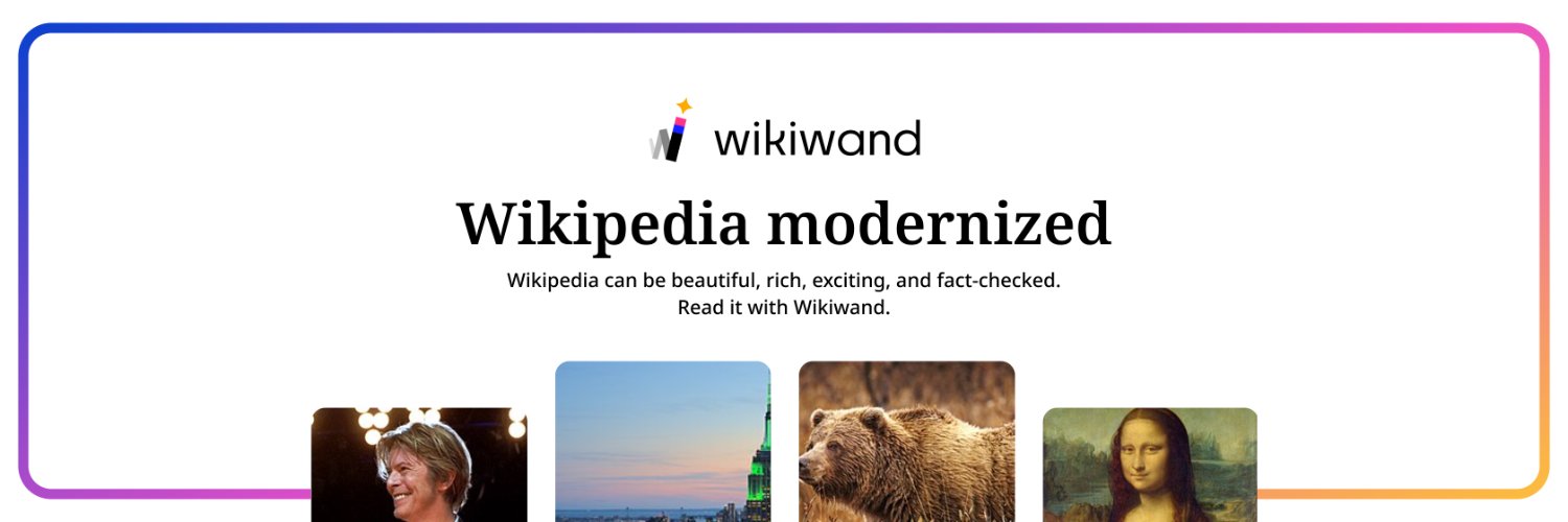 wikiwand's profile banner image
