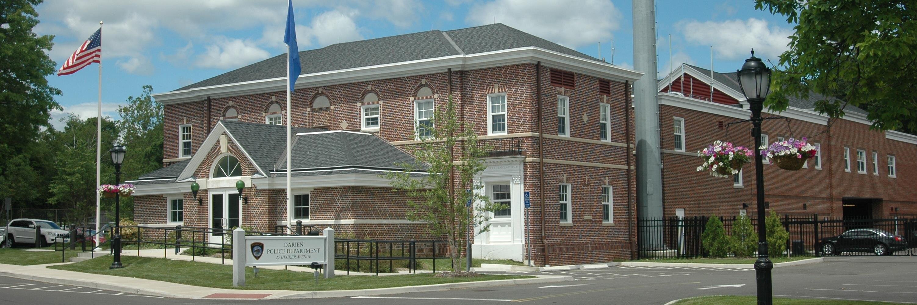 Darien Police banner
