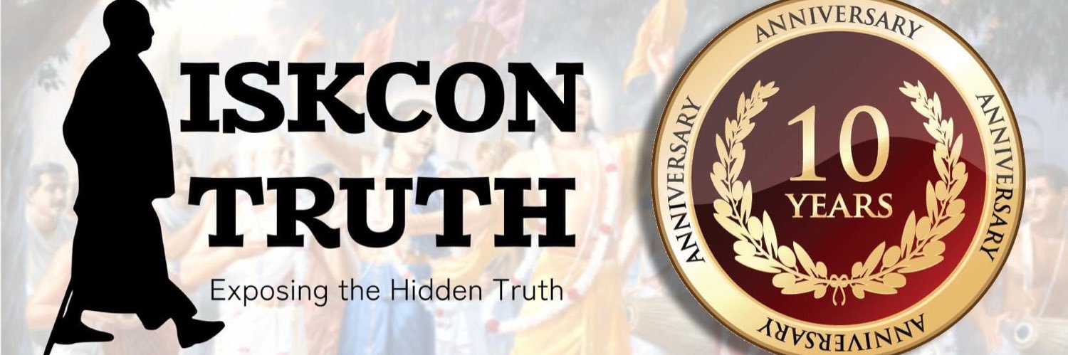iskcontruth's profile banner image