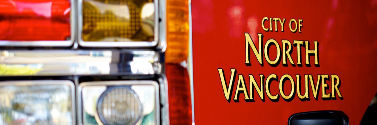 North Vancouver City Fire Dept banner