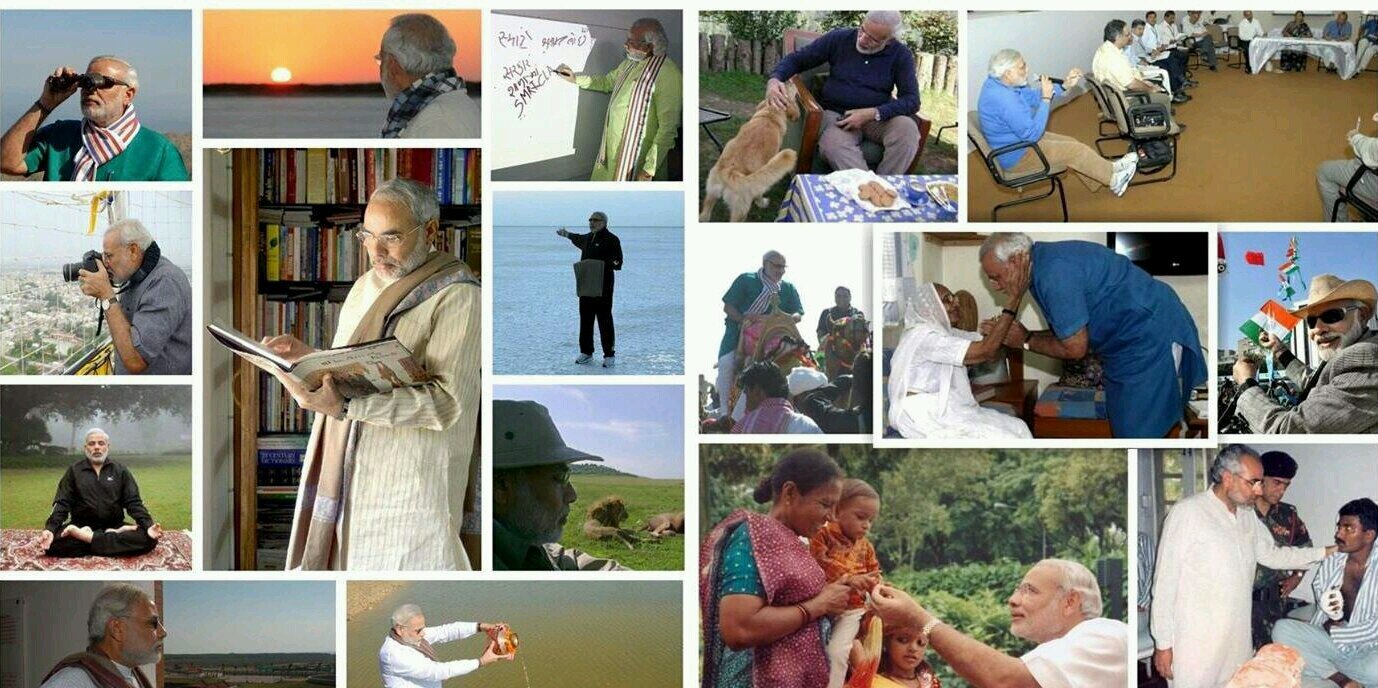 Narendra Modi For Viksit Bharat banner