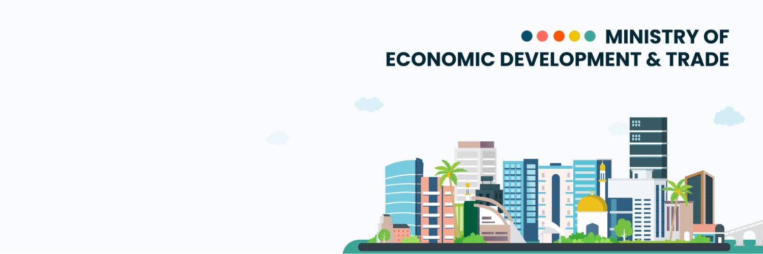 Ministry of Economic Development and Trade's banner