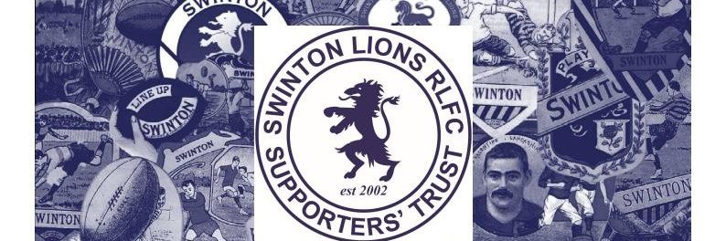Swinton Lions Supporters' Trust banner