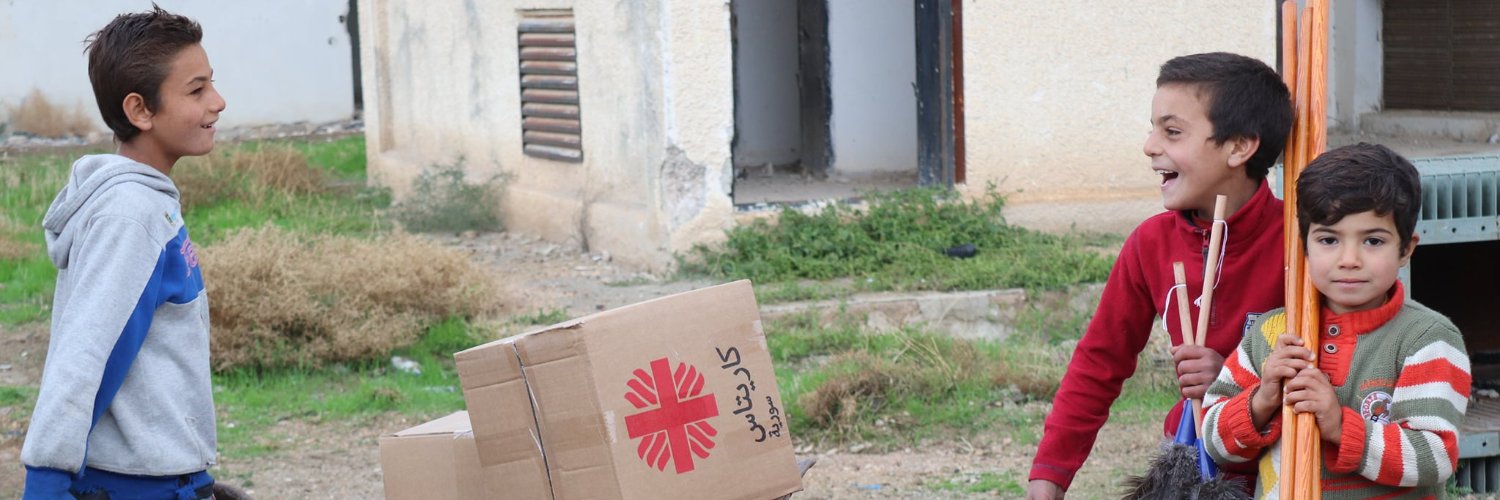 Caritas Syria banner